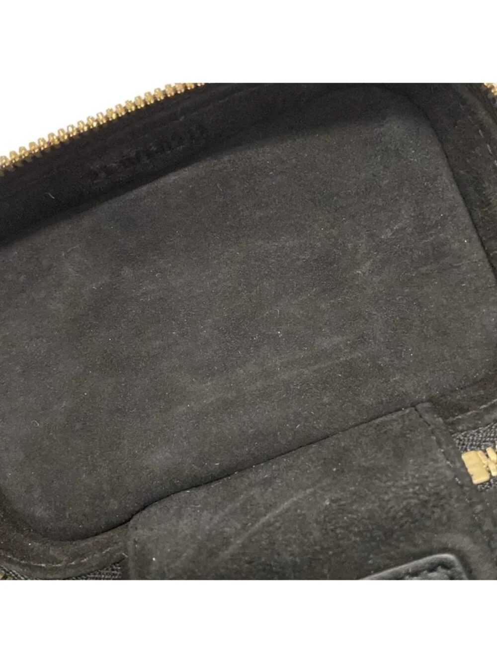 Dior Vanity Cannage Stitch Black Mini Bag Leather